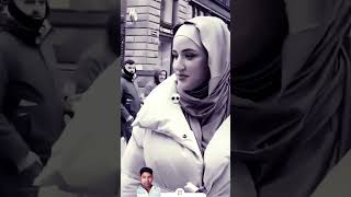 Non Muslim try to hijab first timeislam allah [upl. by Hwang]