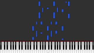 Se acabo el amor  Los adolescentes Piano tutorial synthesia [upl. by Marra702]