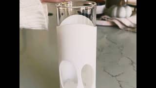 OTOTO NEW Bonesy Glass Tumbler with Straw and Lid  link in the 1st commentamazon halloween2024 [upl. by Broddy908]