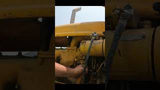 STARTING A DOZER WITH A PONY MOTOR [upl. by Eissahc]