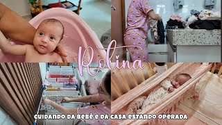 UM DIA COM A GENTE 💖  cuidando da bebê do lar  roça e muito mais… [upl. by Noxas325]