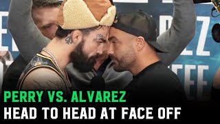 Mike Perry vs Eddie Alvarez Face Off  Press Conference [upl. by Espy]