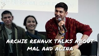 Archie Renaux talks about Malina Shadow and Bones season 2 and Ben Barnes [upl. by Verne]