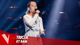 Mentissa – Et bam ● Tricia  Blinds  The Voice Belgique [upl. by Wylde]