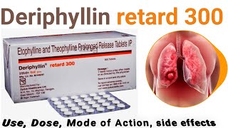 Deriphyllin tablets  Deriphyllin 150 mg tablet  Etophylline Theophylline tabletDrxhealthbeauty [upl. by Harwill]