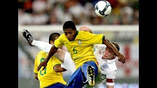 Friendly 2009 Brazil vs England [upl. by Airamalegna]