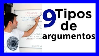 Tipos de ARGUMENTOS Explicación y ejemplos fáciles [upl. by Delwyn152]