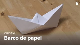 Como fazer Origami  Barco de papel [upl. by Veedis]