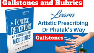 Gallstones and Rubrics from Phatak Repertory rubrics md shortvideo homeopathy [upl. by Tamar164]