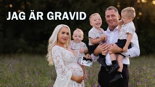 JAG ÄR GRAVID IGEN FJÄRDE BARNET vlogg [upl. by Evette946]