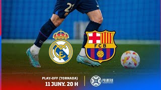 Real Madrid Castilla vs FCBarcelona Atlètic Playoff Vuelta Ascenso Liga Smartbank  En Español [upl. by Reddy]