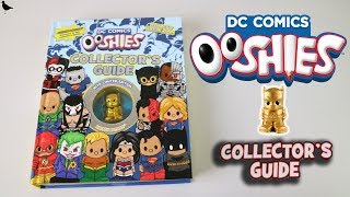 DC Ooshies Collectors Guide Book with Limited Edition Golden Batman  Birdew Reviews [upl. by Debera]