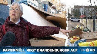 SKB HD  PAPIERMÜLL REGT BRANDENBURGER AUF [upl. by Aeret]