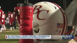 Bakersfield College to host home opener on Saturday [upl. by Irina]