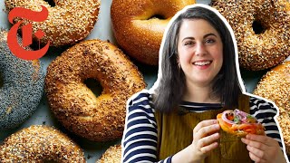 Claire Saffitz Makes Homemade Bagels  NYT Cooking [upl. by Birdie]