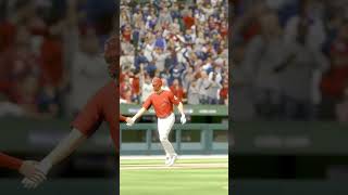 Goldy likes the Wrigley Field bleachers in MLBTheShow 23 TheLongBallHomeruns shorts share mlbb [upl. by Bazar]