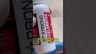 Disguise Glue Lines in Seconds Using Starbond Thin Super Glue  Accelerator Video by woodchicbyag [upl. by Liban]