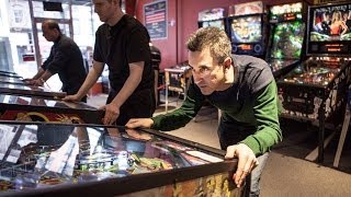 New Yorks Best Pinballer Shows Us His Pinball Arcade [upl. by Hulburt]