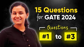 Expected Questions of Numerical Aptitude  GATE 2024 [upl. by Ruelu858]