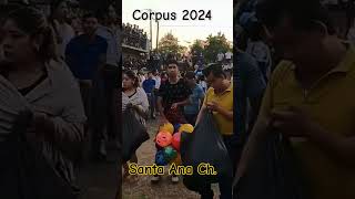 Corpus en Santa Ana Chapitiro Michoacán Fiestas Tradicionales Purepechas [upl. by Hanima]