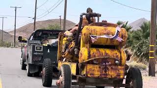 An historic machine and Wonderhussy makes for a fun morning in Tecopa [upl. by Eckart]