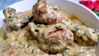 Best And Easiest Afghani Chicken With Delicious Gravy  Restaurant Style Afghani Chicken Gravy [upl. by Morly]