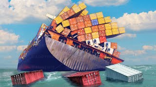 You Wont Believe What Happens When Millions  of Containers Fall into the Sea from Cargo Ship [upl. by Assilrac]