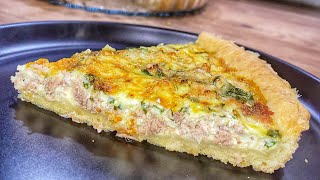 La quiche au thon  recette facile et rapide [upl. by Sill]