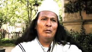 Entrevista a lider espiritual Arhuaco en Fira de la Terra Barcelona [upl. by Donell585]