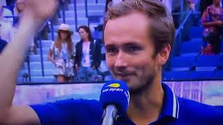 Daniil Medvedev vs Felix Auger Aliassime Semi Final US Open 2021 After Match Interview [upl. by Hartmunn249]