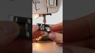 How to use overlockovercast foot Sewing Tips And Tricks 58 shorts [upl. by Nalad]