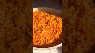 Mexican rice 😍😋 asmr pink ricerecipe [upl. by Lonyer]