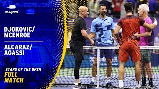 AlcarazAgassi vs DjokovicMcEnroe Full Match  2024 US Open [upl. by Limbert]