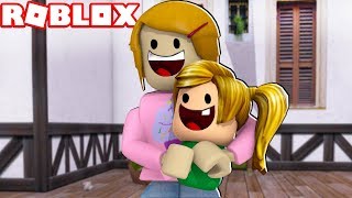 Roblox Bloxburg  Molly Babysits Baby Kira [upl. by Corby495]