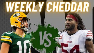 Weekly Cheddar Packers49ers Preview Prospect Talk QampA [upl. by Zebadiah977]