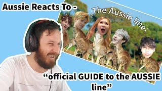 Aussie Reacts To  official GUIDE to the AUSSIE line [upl. by Norok267]