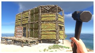 Building a base  Stranded deep  Part 5 Coop survival [upl. by Chev499]