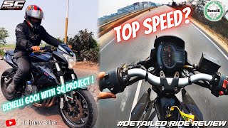 Benelli TNT 600i with SC Project Dual Exhaust Detailed Review  Shocking Mileage🤯  Benelli 600i [upl. by Willie338]