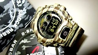 G Shock GDX6900CM5ER Tiger Camo unboxing and review byTheDoktor210884 [upl. by Ahsilahk]