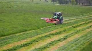 Fauchage  ensilage dherbe Herens [upl. by Eatton643]