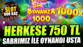 SWEET BONANZA 1000  YENİ OYUN 1000X İLE MAX WİN YOLUNDAYIZ [upl. by Campman]