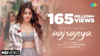 Aaj Sajeya  Alaya F  Goldie Sohel  Punit Malhotra  Official Video SneakerSong  Dharma 20 [upl. by Kesley]