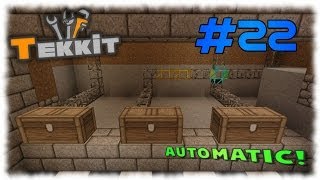 Minecraft TEKKIT  Episode 22  AUTOMATISCHES LAGERSYSTEM [upl. by Dennis]