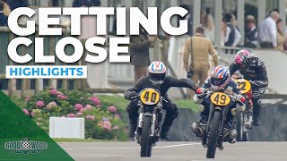 Triple threat on track  2024 Barry Sheene Memorial Trophy highlights  Goodwood Revival [upl. by Cly766]