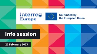 Info session about Interreg Europe [upl. by Novhaj]