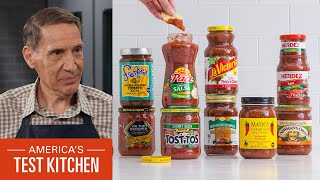 The Best Jarred Medium Salsa  Americas Test Kitchen [upl. by Tarabar596]