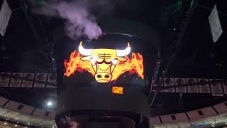 Chicago Bulls Players Introduction v Orlando Magic  1322  4K 60fps [upl. by Htiderem]