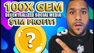 🔥 This Decentralized Social Media Coin Has HUGE 100X Potential 🚀🚀 Get On This TREND EARLY URGENT [upl. by Blumenthal]