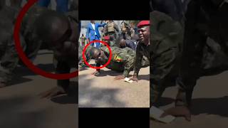 Mamadi Doumbouya fait des pompes dans les rues de Conakry [upl. by Inalawi]