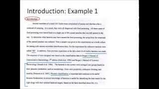 BISC 303 Scientific Writing Tutorial for Unknown Reports [upl. by Marrin]